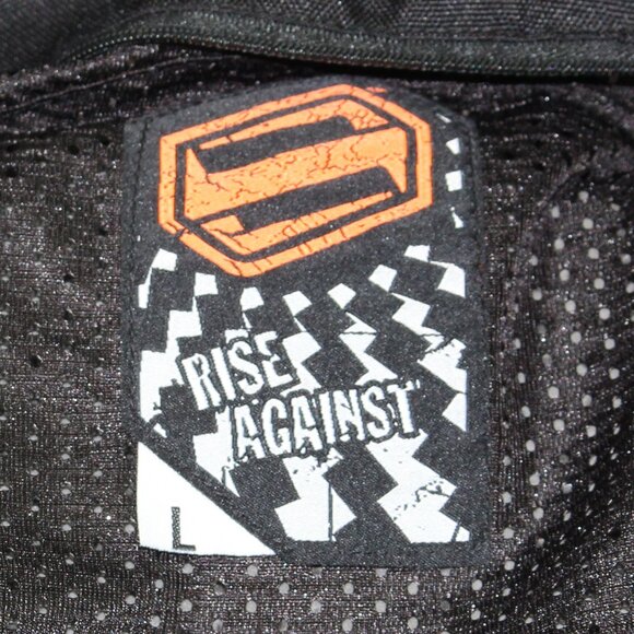 Shift Rise Against Guns Motorcycle Jacket Mens Large - Picture 3 of 9
